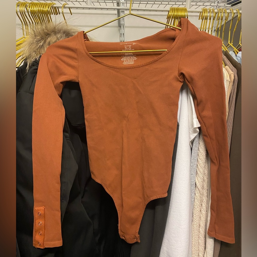 FREE PEOPLE Intimately Free Long Sleeve Bodysuit